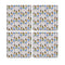 MDF Coasters  4 X 4 INCH |Beautiful Digitally Printed| Set of 4 |warli art blue yellow pattern