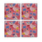 MDF Coasters  4 X 4 INCH |Beautiful Digitally Printed| Set of 4 |444 pattern