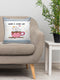 6thCross Printed  Cushion Cover with Inside Filler |a good day cup Cushion | 16" x 16" | Best for Gift