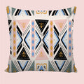 6thCross Printed  Cushion Cover with Inside Filler |abstract design 7 a Cushion | 12" x 12" | Best for Gift