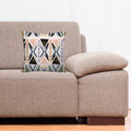 6thCross Printed  Cushion Cover with Inside Filler |abstract design 7 a Cushion | 12" x 12" | Best for Gift