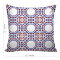 6thCross Printed  Cushion Cover with Inside Filler |abstract design 7 b Cushion | 12" x 12" | Best for Gift
