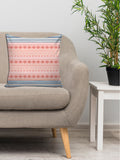 6thCross Printed  Cushion Cover with Inside Filler |abstract design 7 c Cushion | 16" x 16" | Best for Gift
