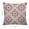 6thCross Printed  Cushion Cover with Inside Filler |abstract design 7 e Cushion | 12" x 12" | Best for Gift