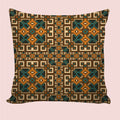 6thCross Printed  Cushion Cover with Inside Filler |abstract design 7 h Cushion | 12" x 12" | Best for Gift