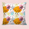 6thCross Printed  Cushion Cover with Inside Filler |abstract design 7 n Cushion | 12" x 12" | Best for Gift