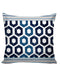 6thCross Printed  Cushion Cover with Inside Filler |abstract design 7 p Cushion | 16" x 16" | Best for Gift