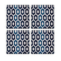 MDF Coasters  4 X 4 INCH |Beautiful Digitally Printed| Set of 4 |abstract design 7 p pattern