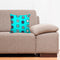 6thCross Printed  Cushion Cover with Inside Filler |abstract design 7 q Cushion | 12" x 12" | Best for Gift