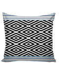 6thCross Printed  Cushion Cover with Inside Filler |abstract design 9 a Cushion | 16" x 16" | Best for Gift