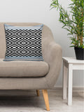 6thCross Printed  Cushion Cover with Inside Filler |abstract design 9 a Cushion | 16" x 16" | Best for Gift