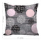 6thCross Printed  Cushion Cover with Inside Filler |abstract pattern 3 Cushion | 12" x 12" | Best for Gift