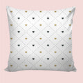 6thCross Printed  Cushion Cover with Inside Filler |abstract pattern love 13 r Cushion | 12" x 12" | Best for Gift