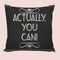 6thCross Printed  Cushion Cover with Inside Filler |actually now Cushion | 12" x 12" | Best for Gift
