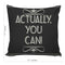 6thCross Printed  Cushion Cover with Inside Filler |actually now Cushion | 12" x 12" | Best for Gift