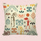 6thCross Printed  Cushion Cover with Inside Filler |african pattern 10 Cushion | 12" x 12" | Best for Gift
