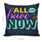 6thCross Printed  Cushion Cover with Inside Filler |all we have is Cushion | 12" x 12" | Best for Gift
