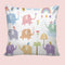 6thCross Printed  Cushion Cover with Inside Filler |animal desogn 13 Cushion | 12" x 12" | Best for Gift