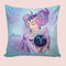 6thCross Printed  Cushion Cover with Inside Filler |aries Cushion | 12" x 12" | Best for Gift