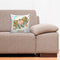 6thCross Printed  Cushion Cover with Inside Filler |aries funny Cushion | 12" x 12" | Best for Gift