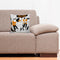 6thCross Printed  Cushion Cover with Inside Filler |artistic pattern 70e Cushion | 12" x 12" | Best for Gift
