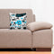 6thCross Printed  Cushion Cover with Inside Filler |artistic pattern 70ff Cushion | 12" x 12" | Best for Gift