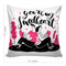 6thCross Printed  Cushion Cover with Inside Filler |artistic pattern 70i Cushion | 12" x 12" | Best for Gift