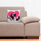 6thCross Printed  Cushion Cover with Inside Filler |artistic pattern 70j Cushion | 12" x 12" | Best for Gift