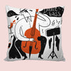 6thCross Printed  Cushion Cover with Inside Filler |artistic pattern 70kk Cushion | 12" x 12" | Best for Gift