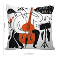 6thCross Printed  Cushion Cover with Inside Filler |artistic pattern 70kk Cushion | 12" x 12" | Best for Gift