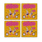 MDF Coasters  4 X 4 INCH |Beautiful Digitally Printed| Set of 4 |artistic pattern 71 pattern