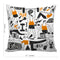 6thCross Printed  Cushion Cover with Inside Filler |artistic pattern 76 Cushion | 12" x 12" | Best for Gift