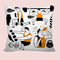 6thCross Printed  Cushion Cover with Inside Filler |artisttic pattern 68 Cushion | 12" x 12" | Best for Gift