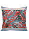 6thCross Printed  Cushion Cover with Inside Filler |autumn leaves Cushion | 16" x 16" | Best for Gift
