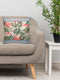 6thCross Printed  Cushion Cover with Inside Filler |autumn leaves new Cushion | 16" x 16" | Best for Gift