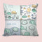 6thCross Printed  Cushion Cover with Inside Filler |baby fish Cushion | 12" x 12" | Best for Gift