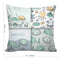 6thCross Printed  Cushion Cover with Inside Filler |baby fish Cushion | 12" x 12" | Best for Gift