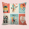 6thCross Printed  Cushion Cover with Inside Filler |be mine 9 a Cushion | 12" x 12" | Best for Gift