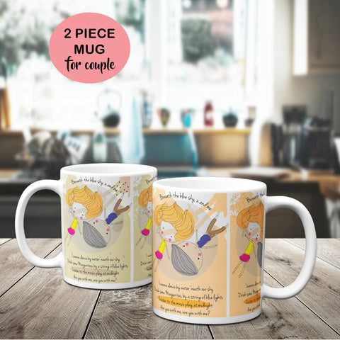 6thCross "bohemian raphsody 3" printed Ceramic Tea and Coffee Mug | 11 Oz | Best Gift for Valentine Birthday  Aniiversary