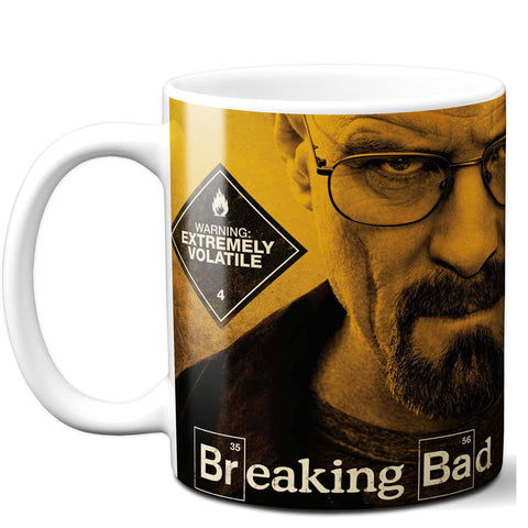 6thCross "breaking bad" printed Ceramic Tea and Coffee Mug | 11 Oz | Best Gift for Valentine Birthday  Aniiversary