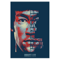 Aluminium Retro Metal Sign Wall Plates Plaque Poster Cafe Wall Art Sign Gift 12 X 8 INCH | bruce lee