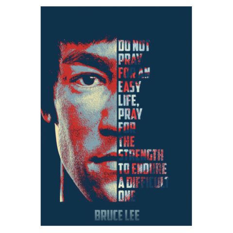 Aluminium Retro Metal Sign Wall Plates Plaque Poster Cafe Wall Art Sign Gift 12 X 8 INCH | bruce lee