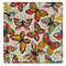 MDF Coasters  4 X 4 INCH |Beautiful Digitally Printed| Set of 4 |butterfly pattern pattern