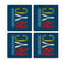 MDF Coasters  4 X 4 INCH |Beautiful Digitally Printed| Set of 4 |city of fortune pattern