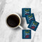 MDF Coasters  4 X 4 INCH |Beautiful Digitally Printed| Set of 4 |city of fortune pattern