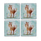 MDF Coasters  4 X 4 INCH |Beautiful Digitally Printed| Set of 4 |deer beauty pattern
