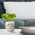 Multi-use hydroponic planter / flower vase | 11 oz | digitally printed | Desktop planter/vase | Home Garden Office Decoration | Best Gift| dream again planter/vase