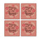 MDF Coasters  4 X 4 INCH |Beautiful Digitally Printed| Set of 4 |enjoy little things pattern