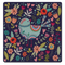 MDF Coasters  4 X 4 INCH |Beautiful Digitally Printed| Set of 4 |floral design 10g pattern