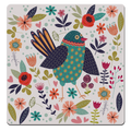 MDF Coasters  4 X 4 INCH |Beautiful Digitally Printed| Set of 4 |floral design 10i pattern